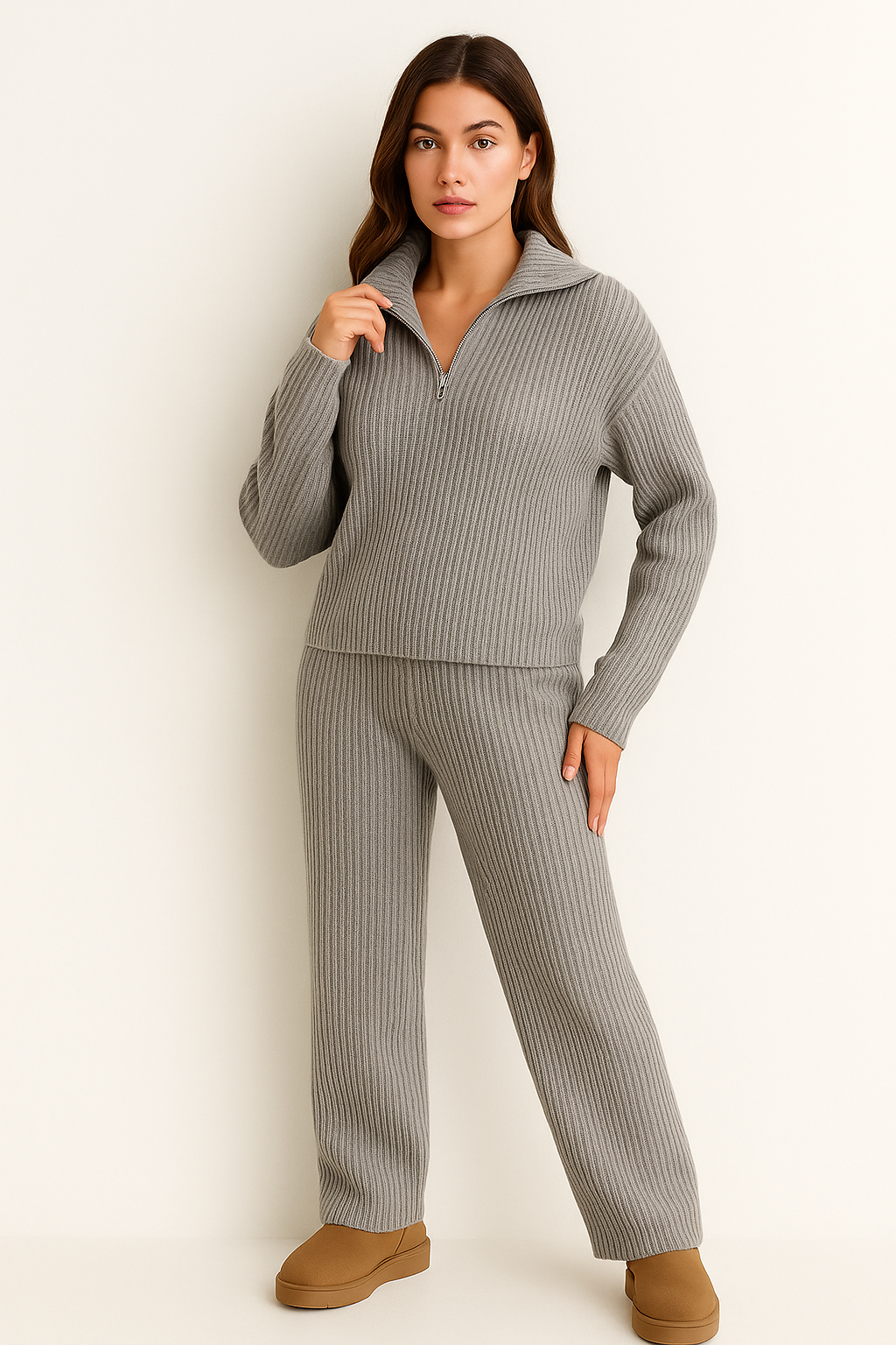 Knitwear suit