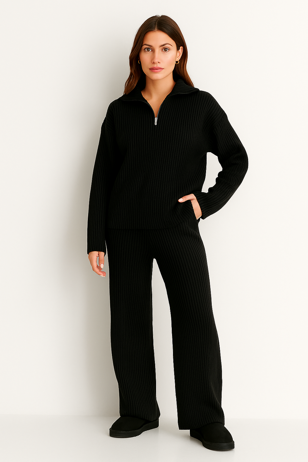 Knitwear suit