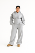 Cotton Melton Tracksuit Set
