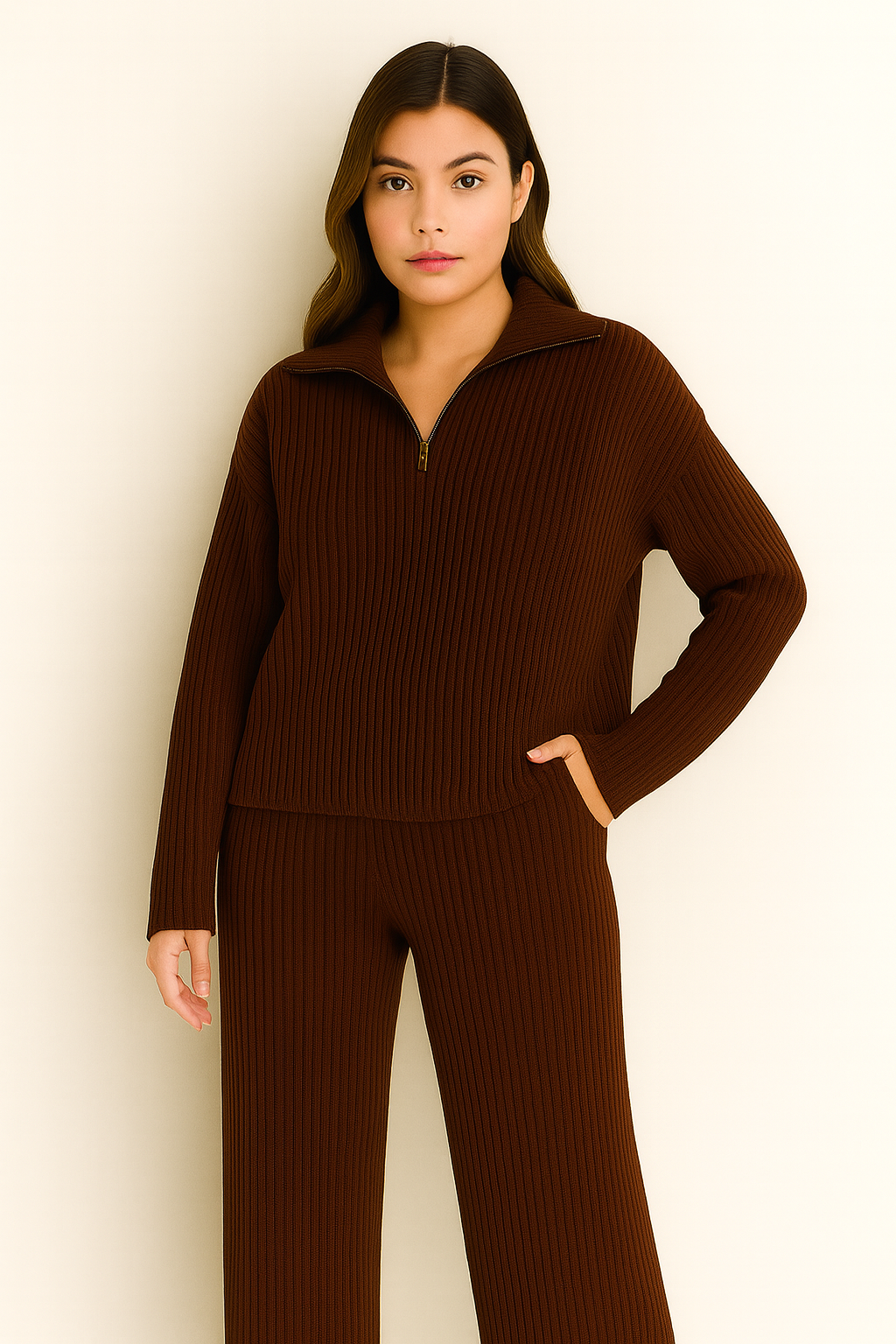 Knitwear suit